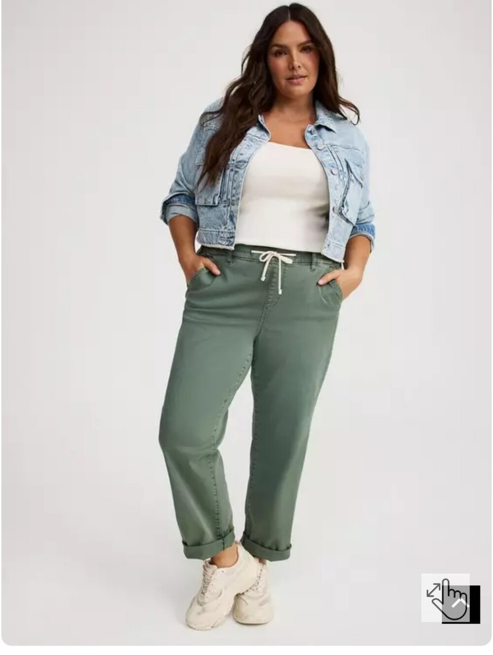 Torrid Weekend Mid Rise Pull On Pant